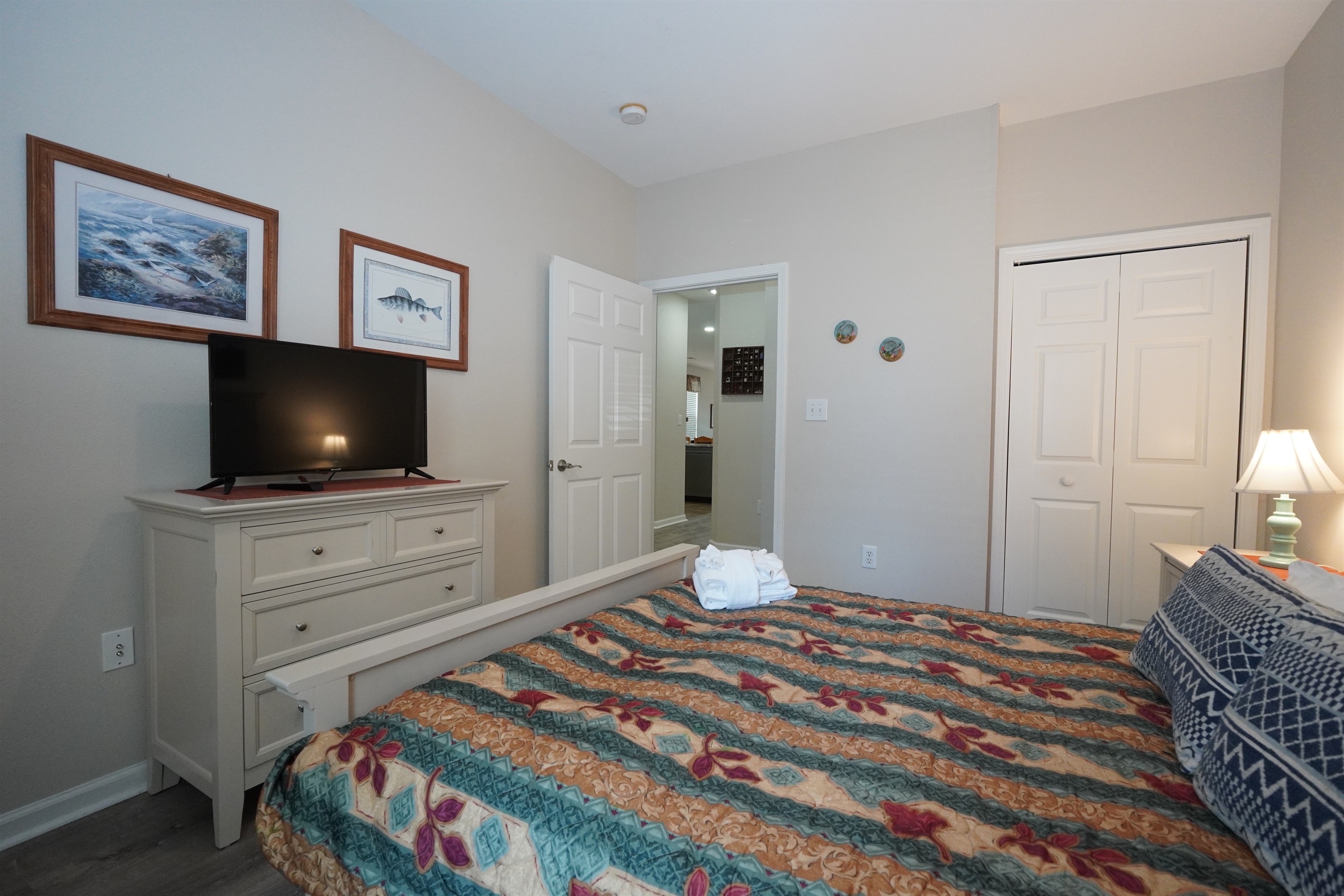 3rd Bedroom with Closet/Dresser Storage