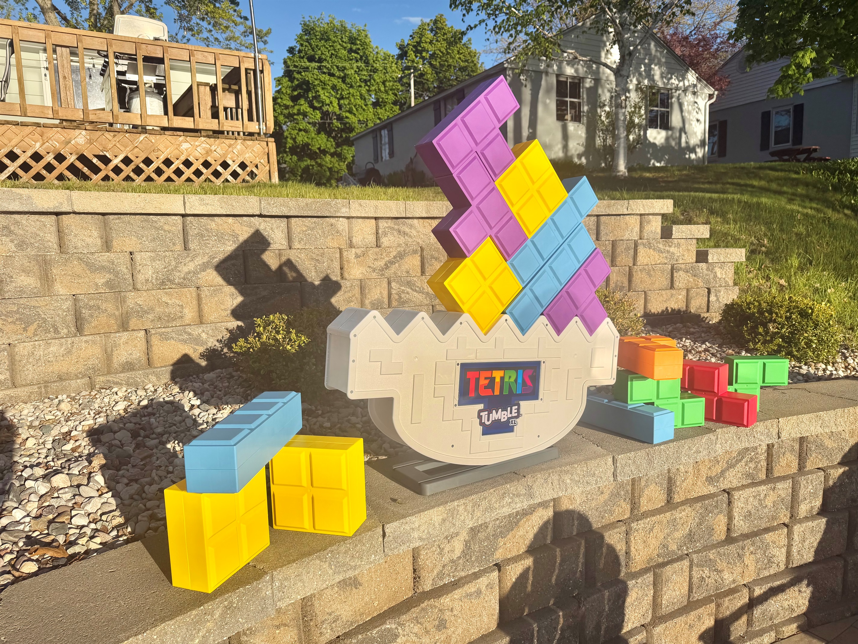 Test your skills with our Jumbo Tetris!