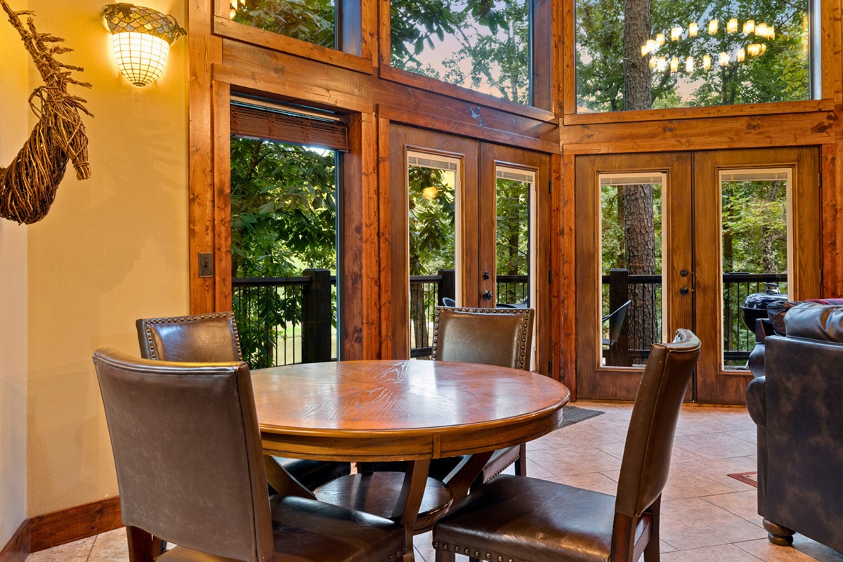 Gather ‘round the table for food, games, and good times.