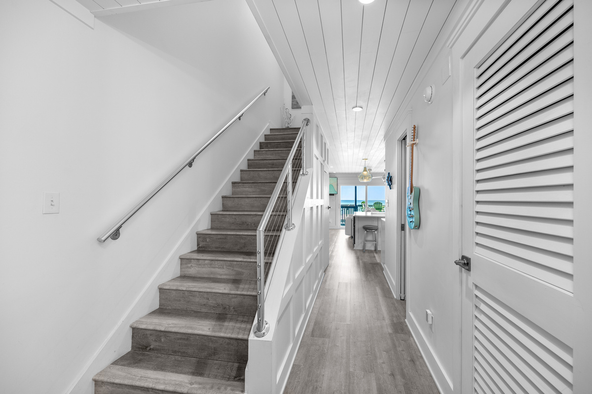 Hallway to the Living Space, Stairs to Floor 2