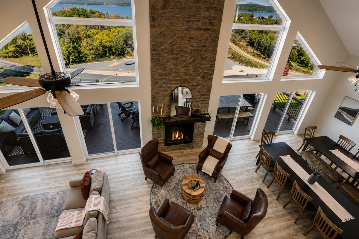 Loft view of the Great Room