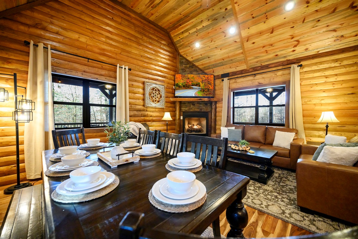 Dining area made for memories&mdash;gather, eat, repeat 🍽️