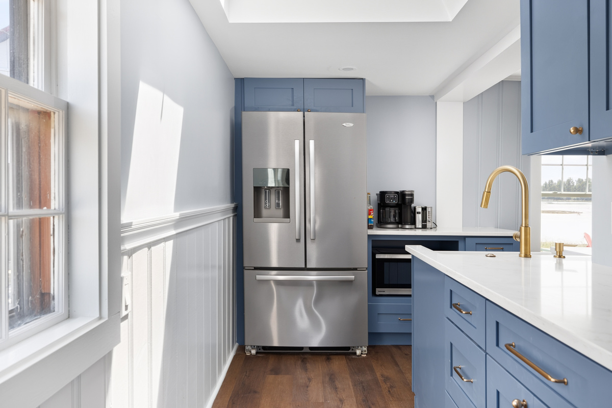 Stock the fridge and freezer to feed the family for breakfasts or treats after a long day of adventures. It's always a good idea to have ice cream ready...