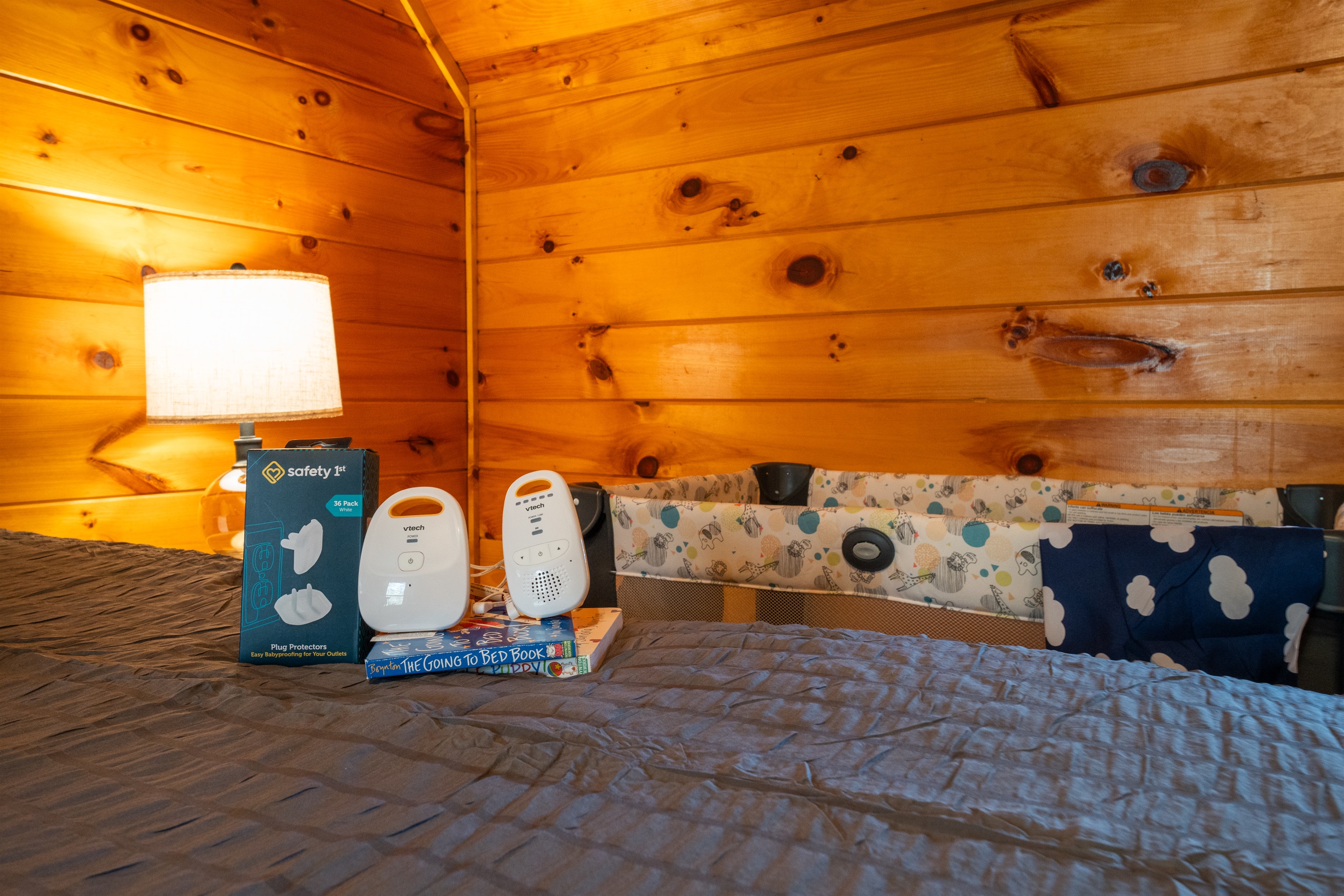 With the pack n play and other baby amenities provided, we make travel easy for you.