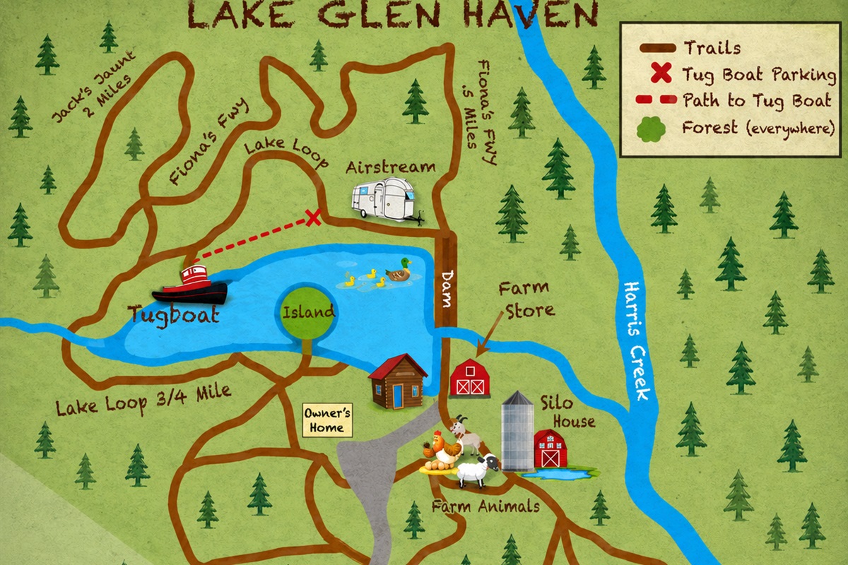 Property and Trails Map
