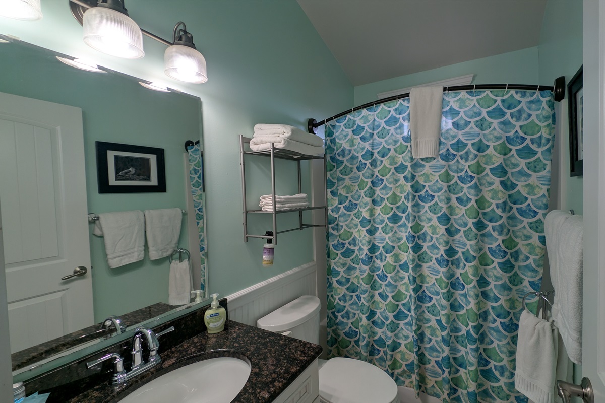 Primary Bathroom - upstairs