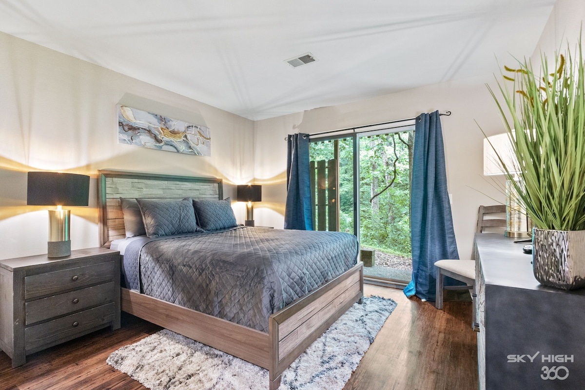 Queen Pillowtop And Lower Patio Access From This Bedroom. 