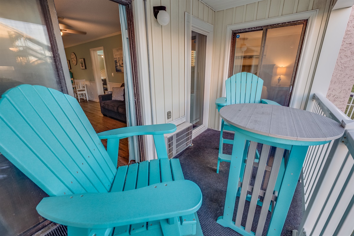 Amazing View from the Balcony!