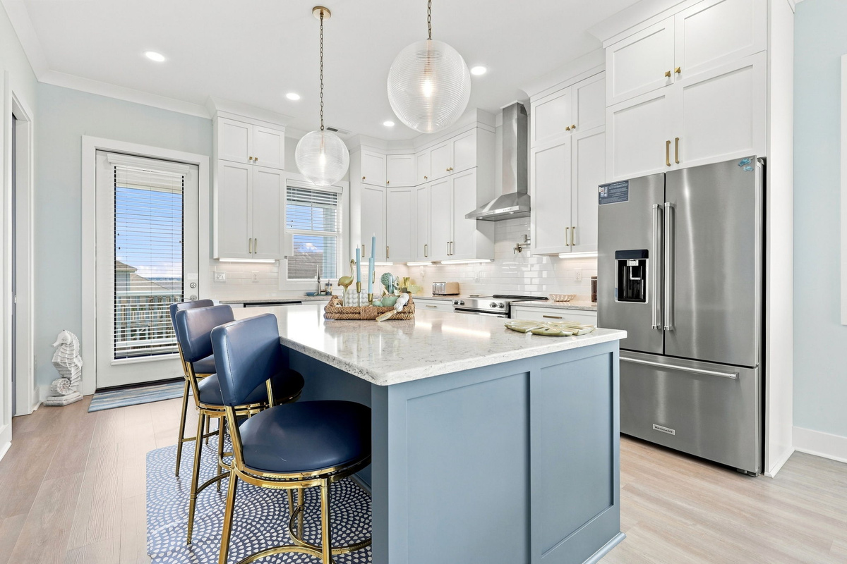 The perfect gathering spot for casual breakfasts, evening conversations, and planning your next beach adventure