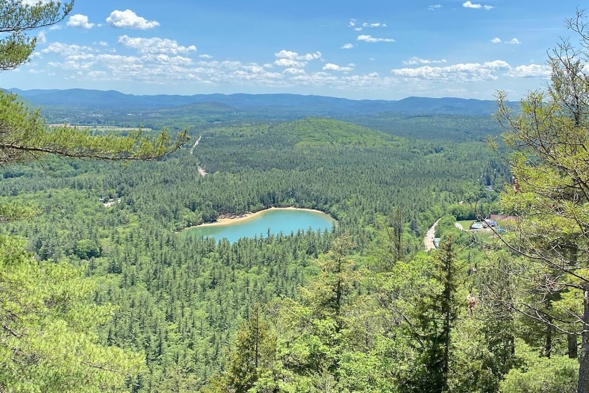 Cathedral Ledge Lookout located only 14 minutes from the house and a short hike! 