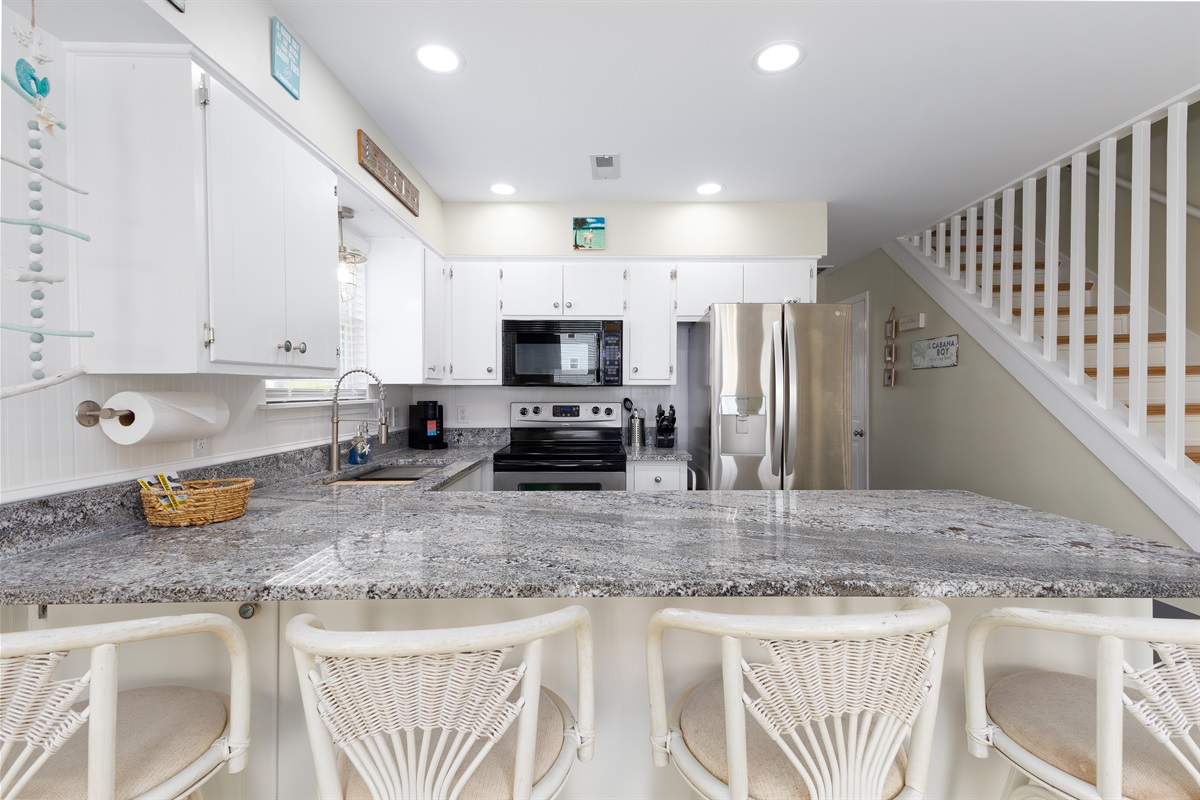 Choices for a fast snack or a complete meal!