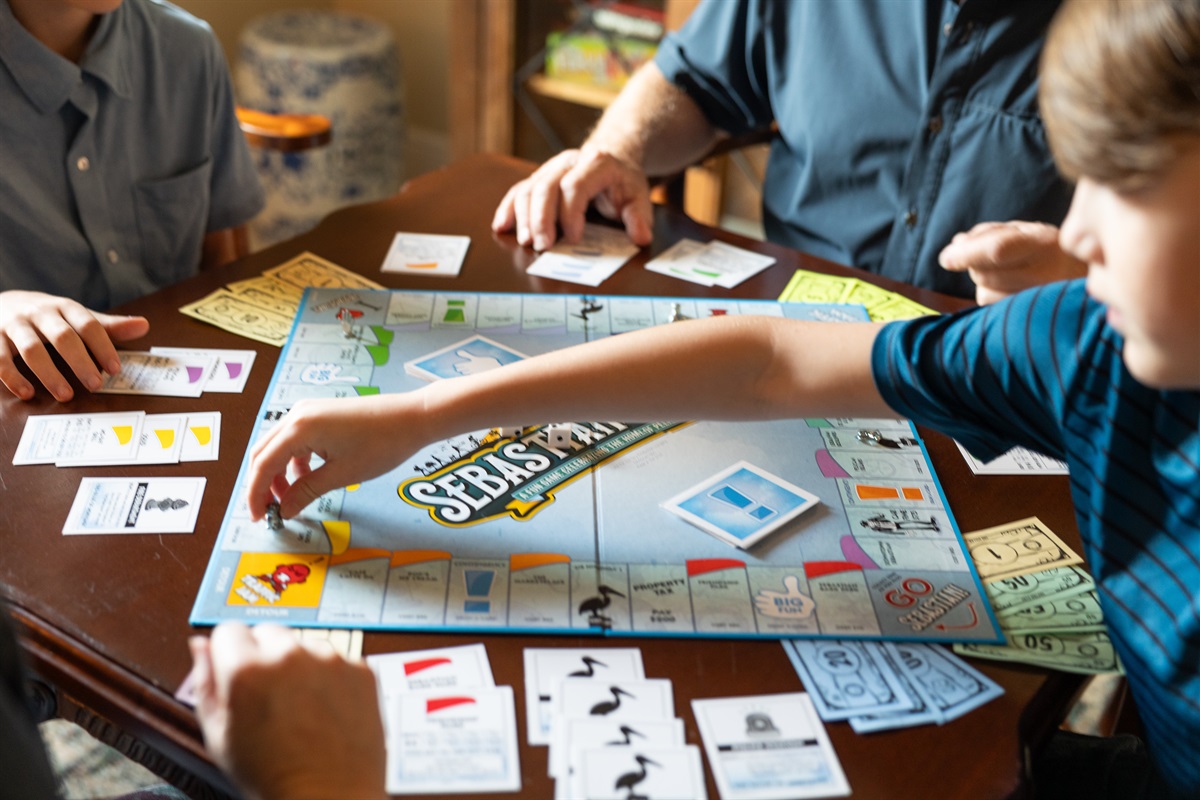 Games for all ages! Learn the local area with Sebastian-opoly!