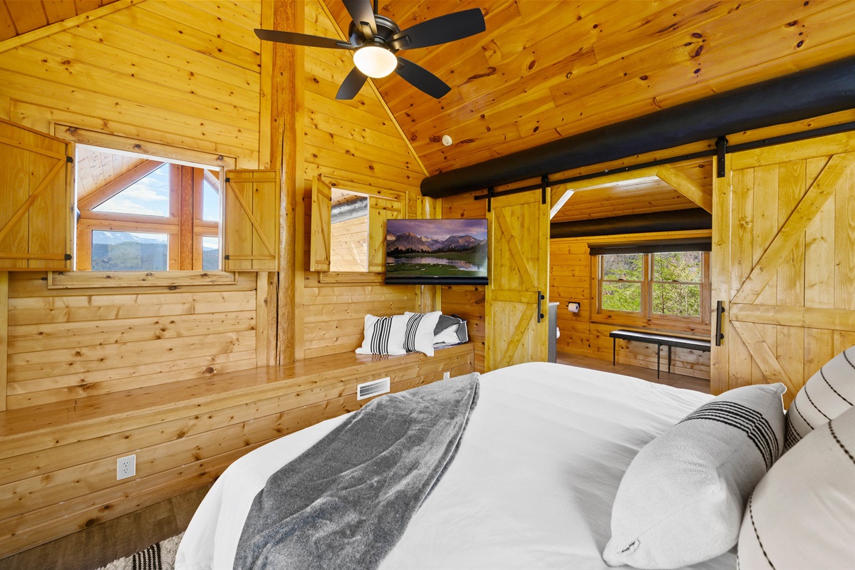 Upstairs bedroom retreat