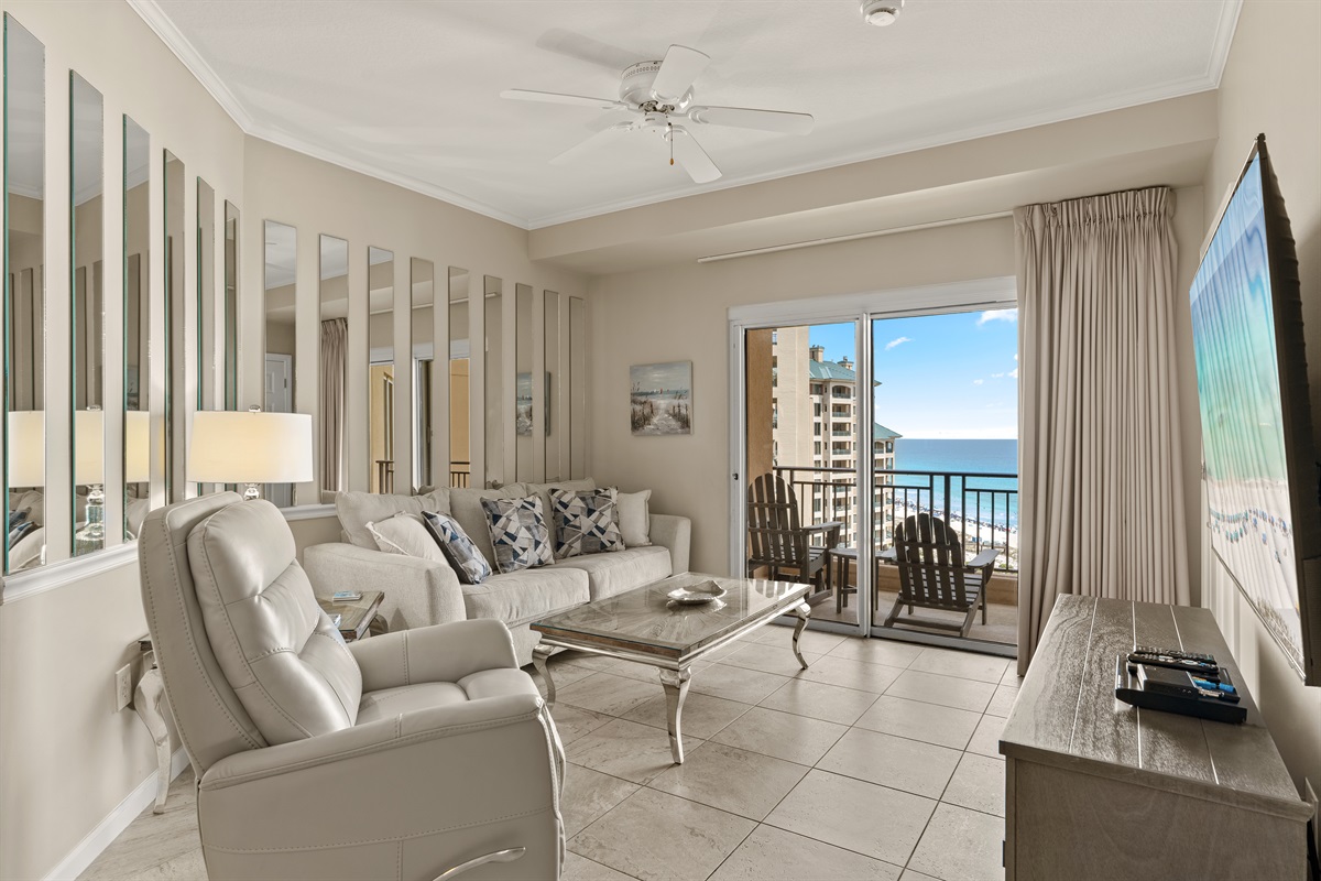 Gulf View From Living