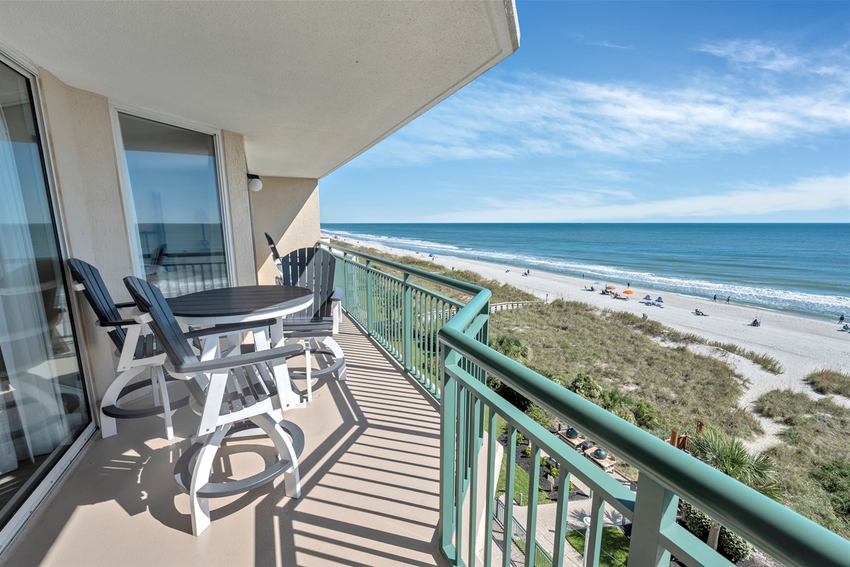 Breathtaking Views from Balcony!