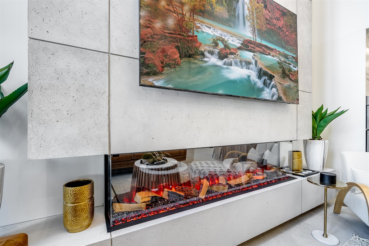 White backsplash tiles reflect light for an airy feel.