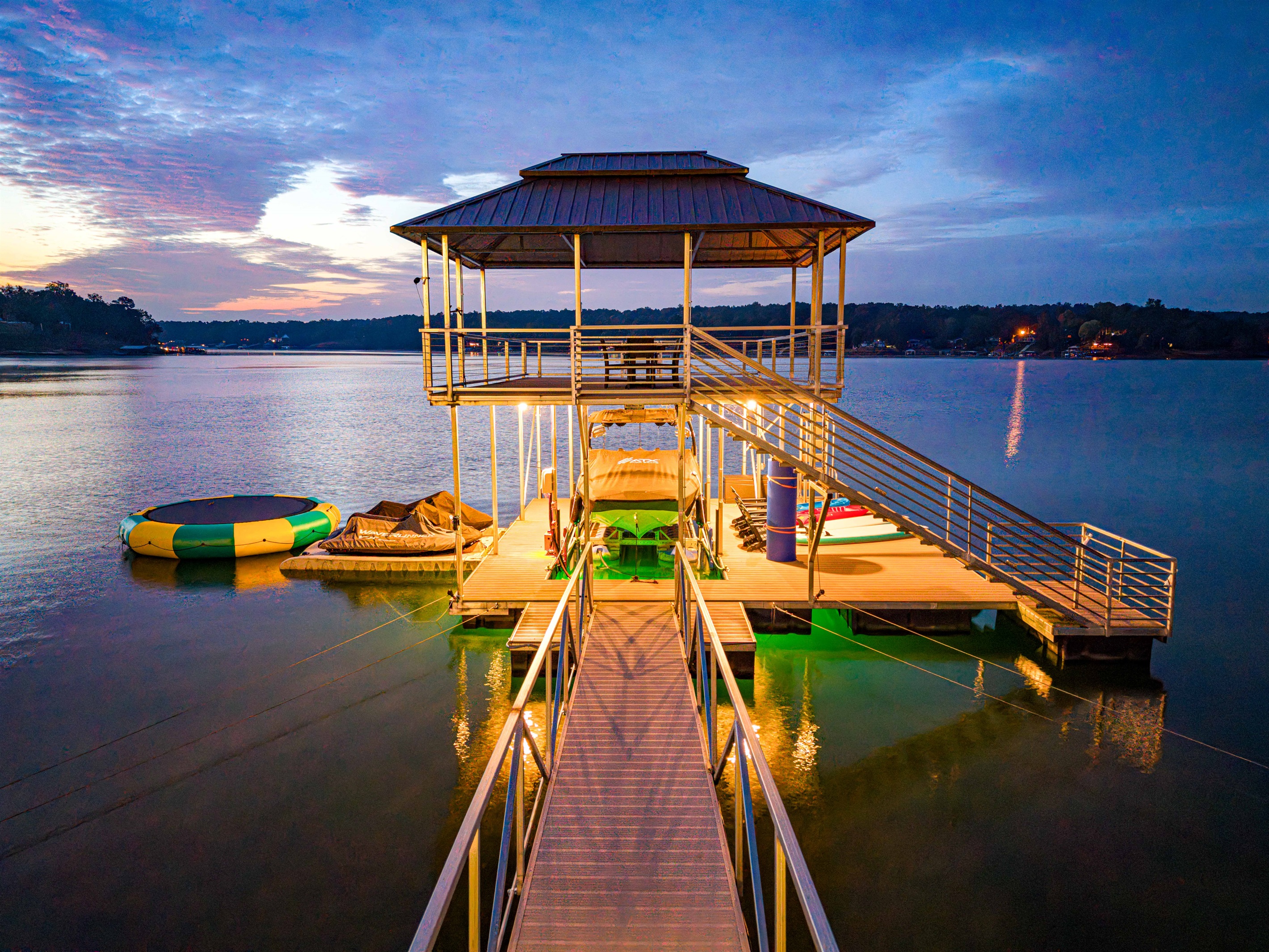 Your evening view of the dock.