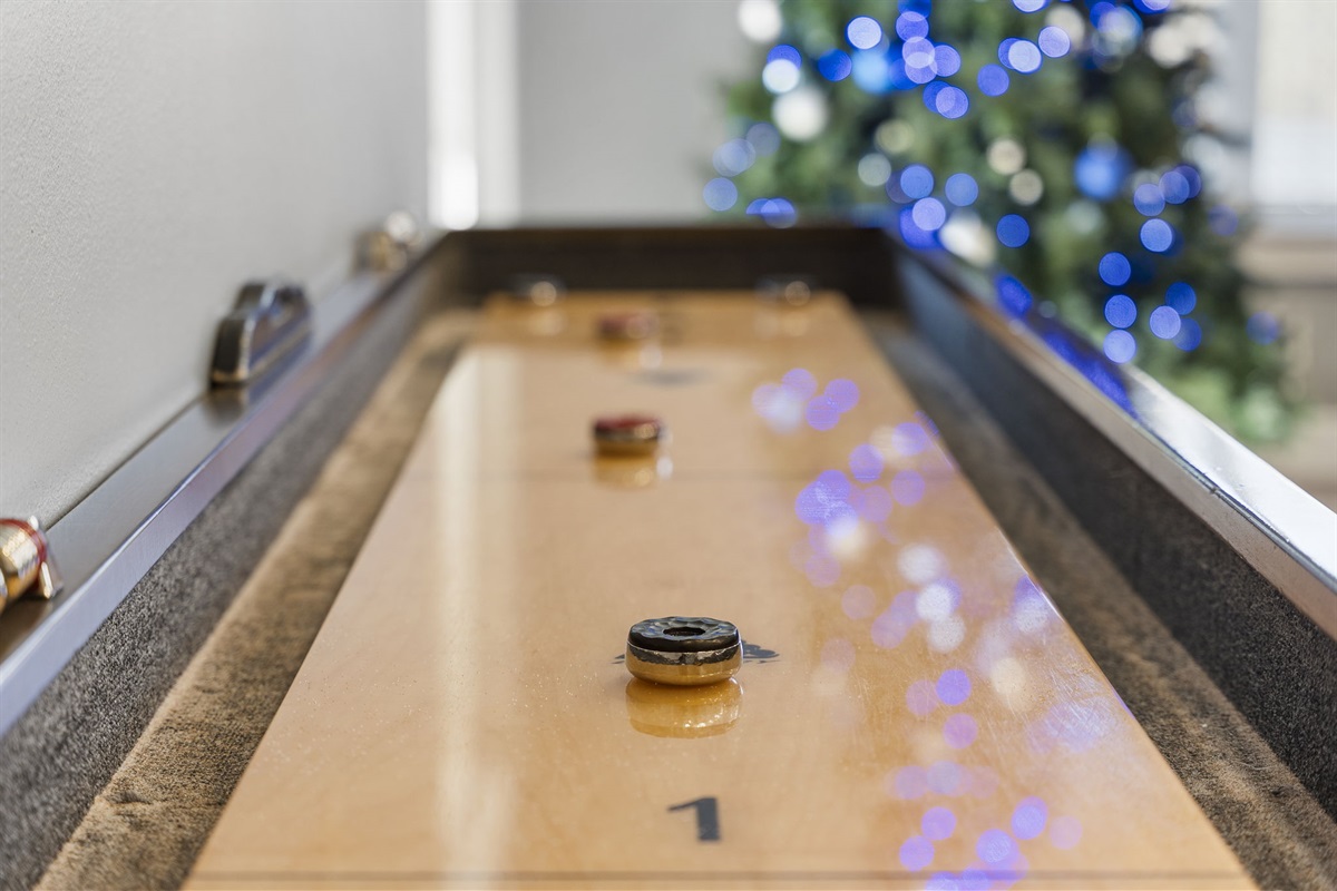 Shuffleboard table!