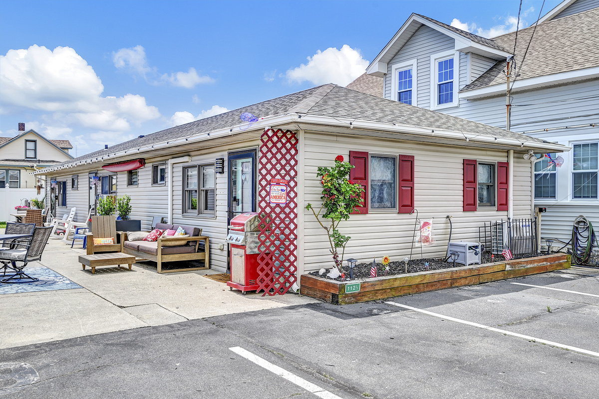Wildwoof Bungalow has off street dedicated parking.  #6