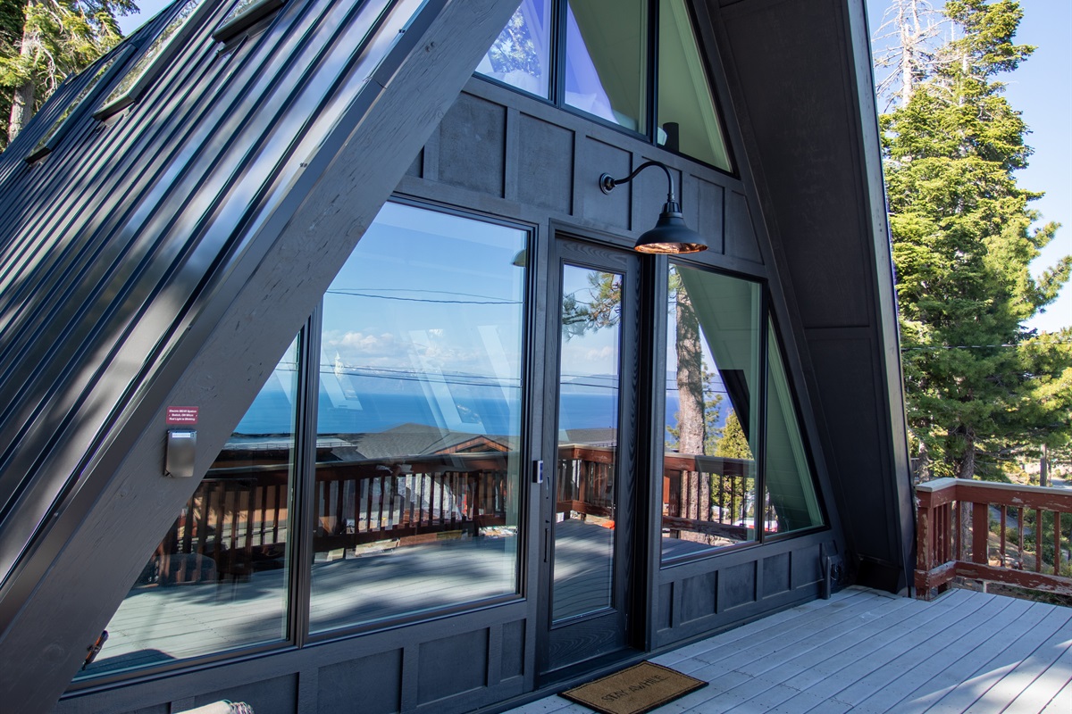 A modern take on the classic A-Frame architecture.