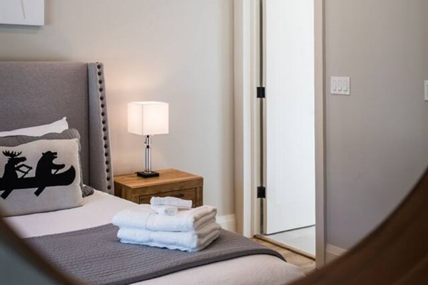 A serene king retreat with ensuite designed for slow mornings and restful nights.