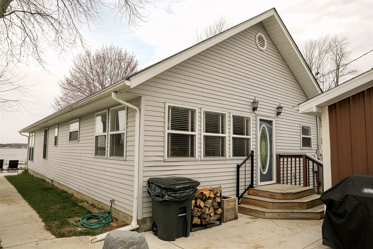 [Front Entrance] We are a keyless entry home.