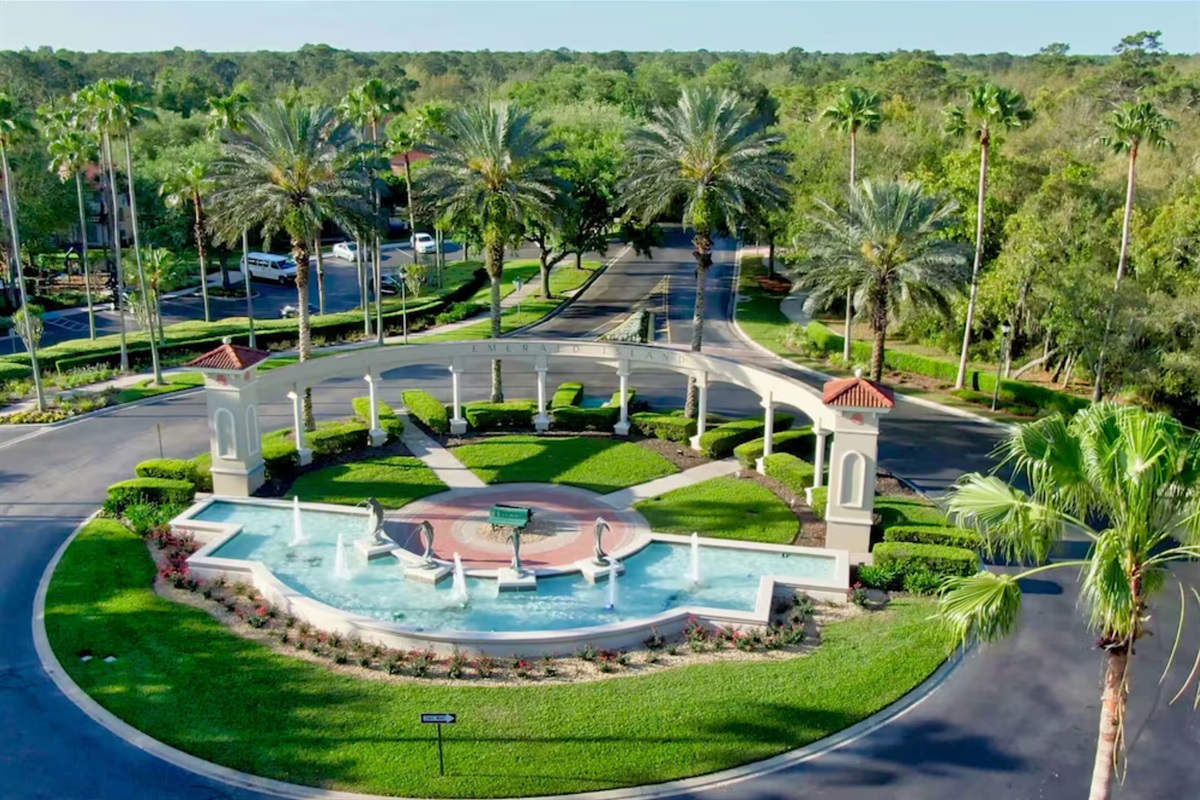 Stay in style with full access to the exclusive Emerald Island Resort amenities.