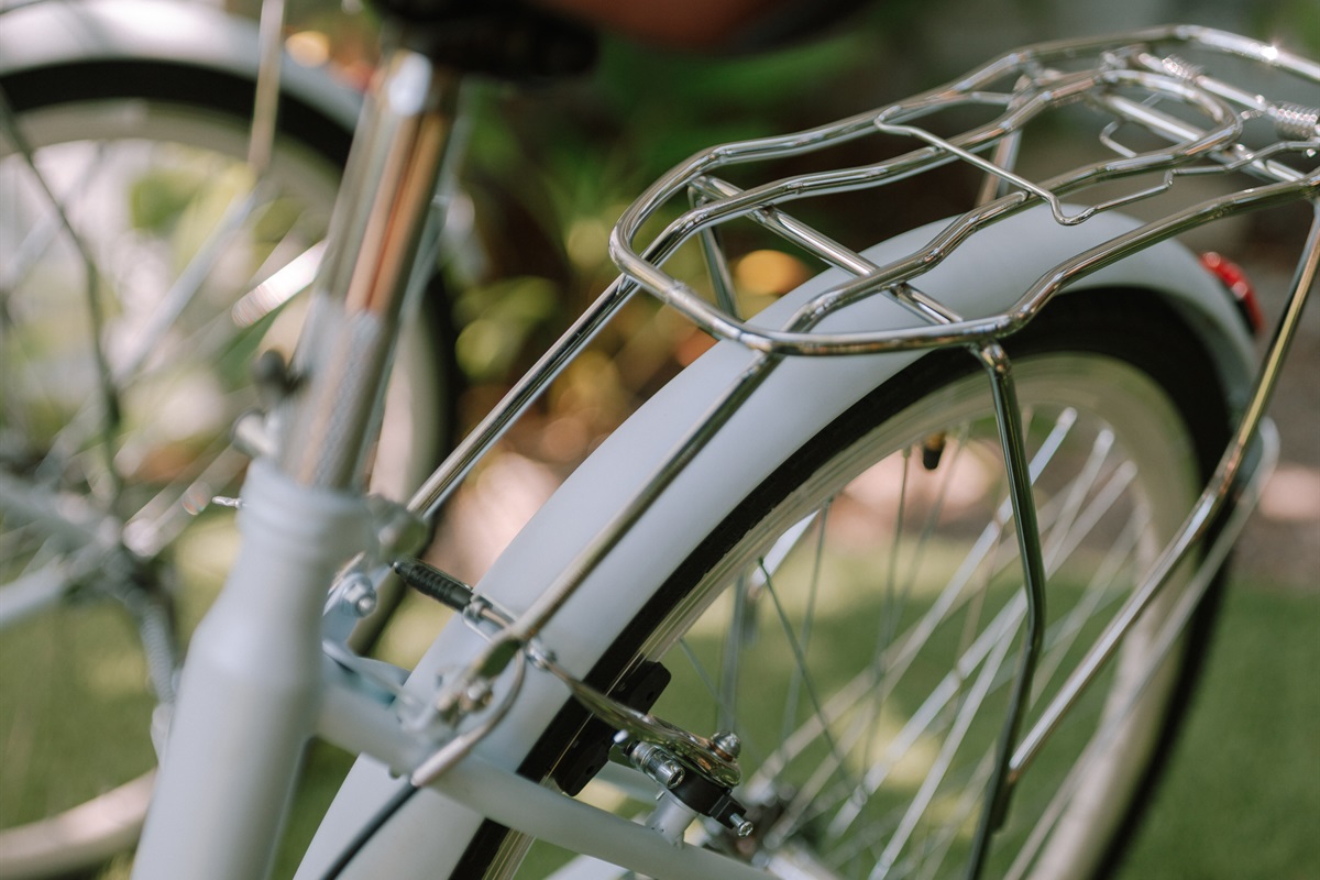 Ready to explore the neighborhood? Hope on one of our three bikes and go for a ride - available on a first-come, first-serve basis.