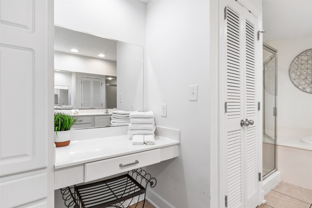 Master bathroom