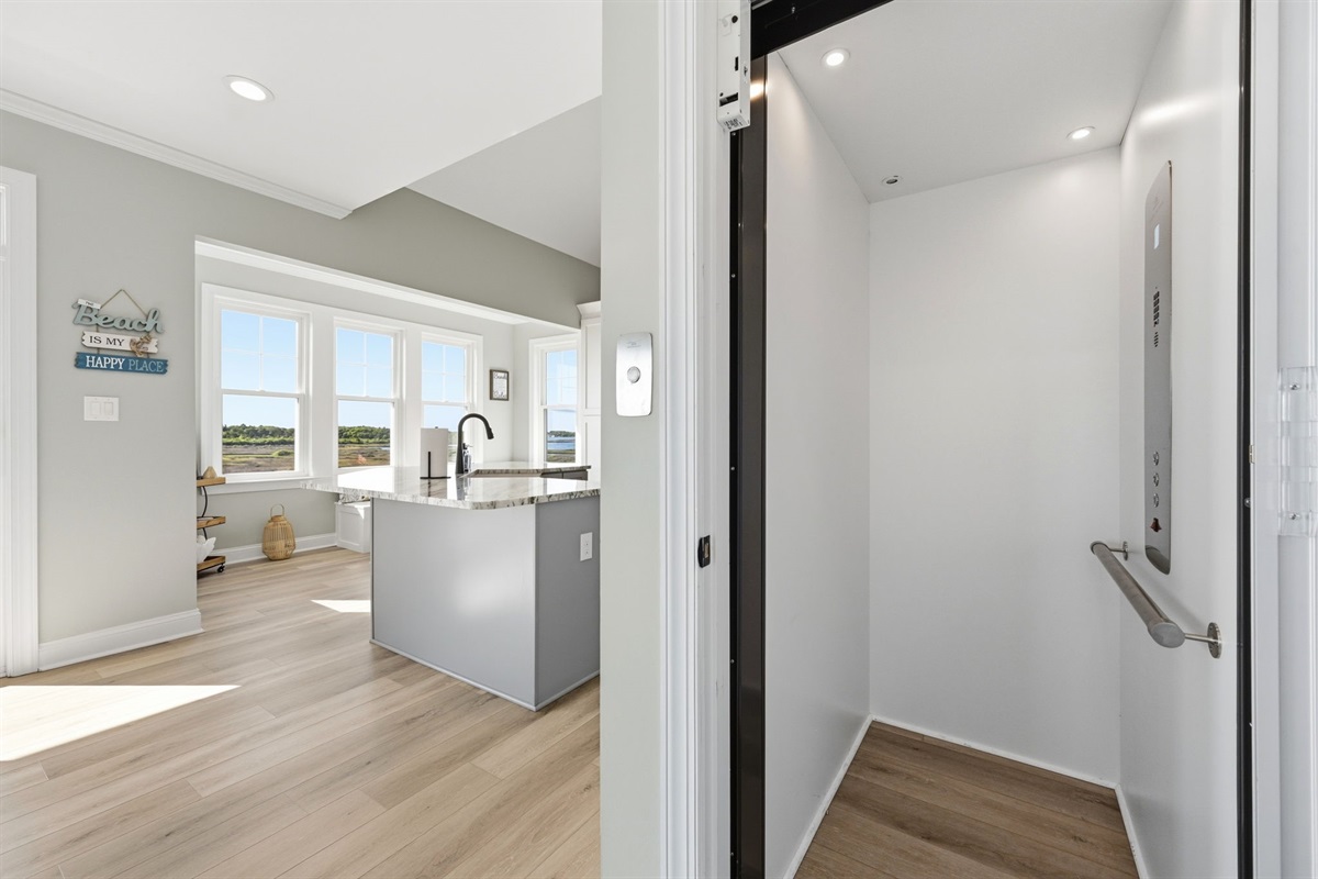 Elevator access makes getting between floors simple and convenient for everyone

