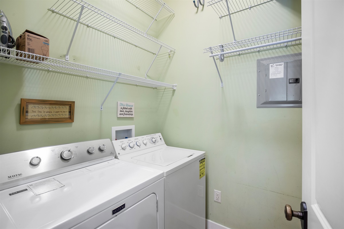 Full Laundry in Home