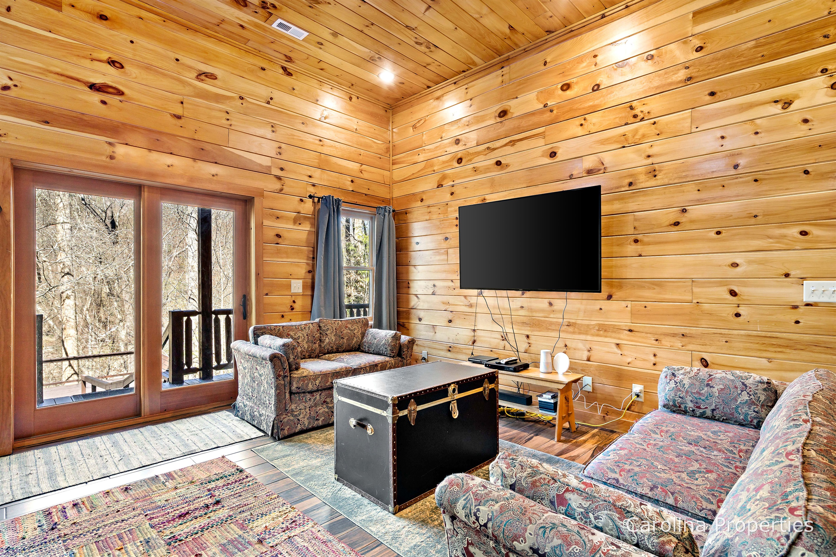 Lower-level TV & Bunk Room
