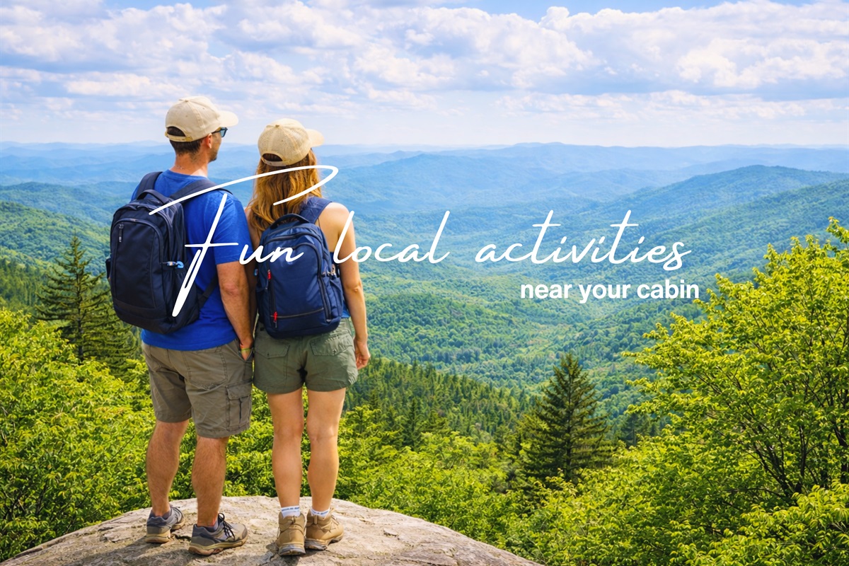 Venture out and discover breathtaking mountain trails and endless local adventures right near your cabin.