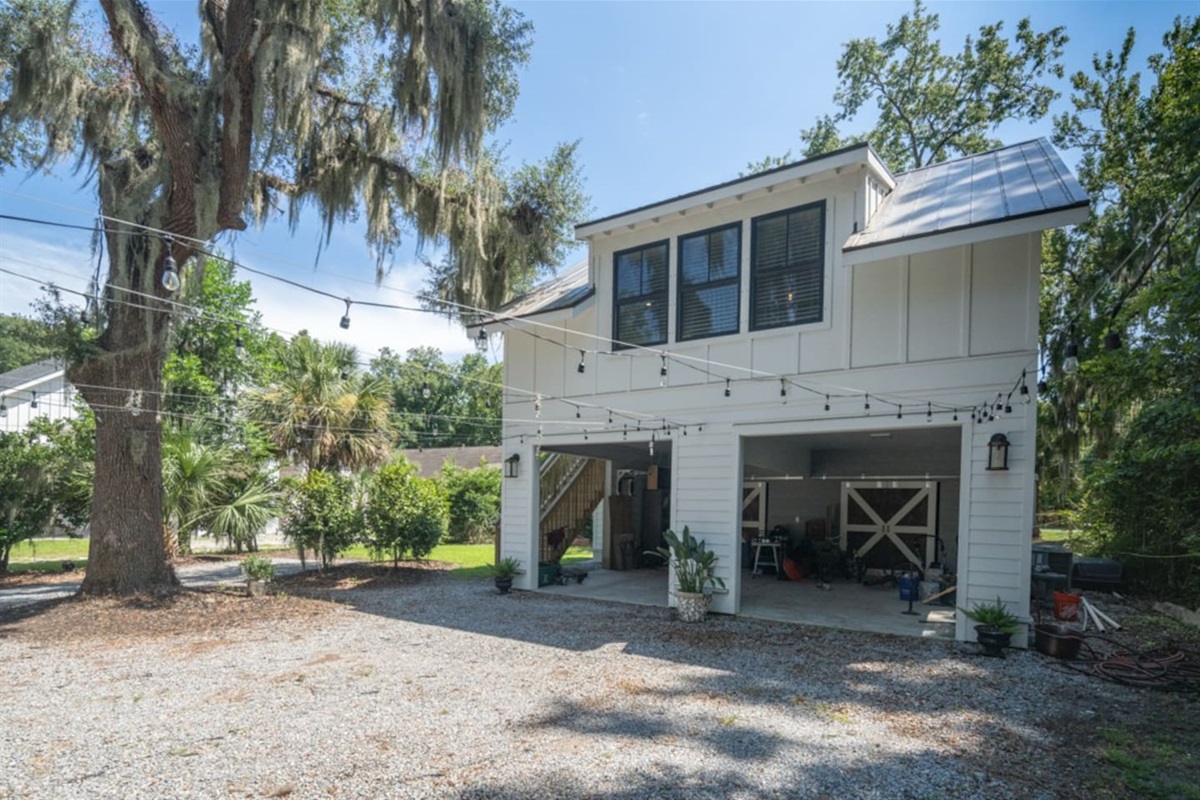 Outside view of the Carriage House 