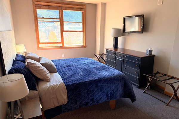Dresser, TV and Luggage Racks