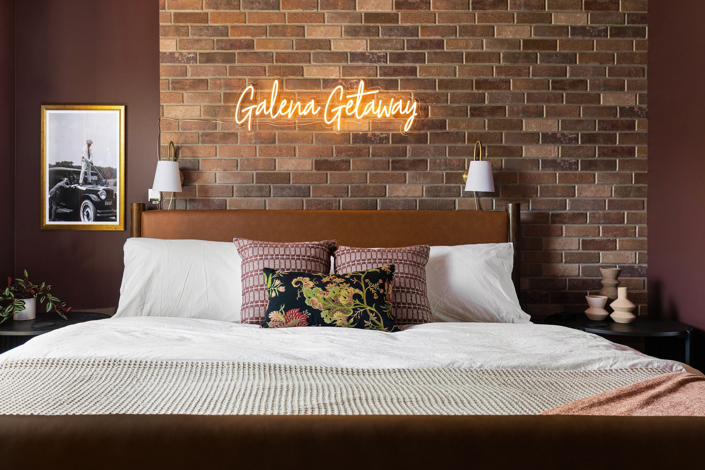 the brick room... for your Galena Getaway!