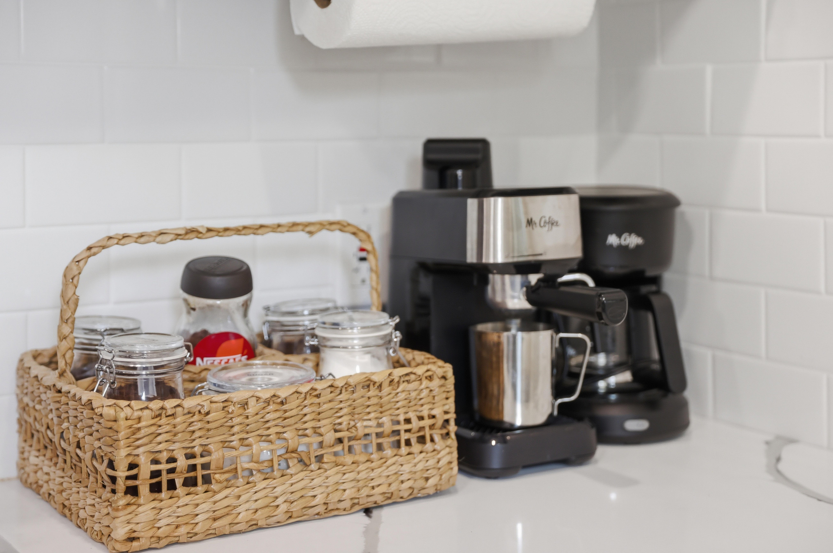 Coffee Machine & Espresso Machine with coffee ingredients