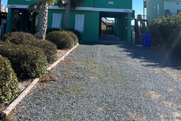 Plenty of parking