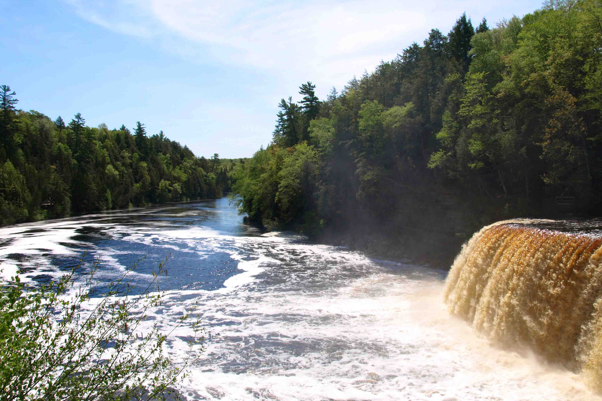 Visit Tahquamenon Falls