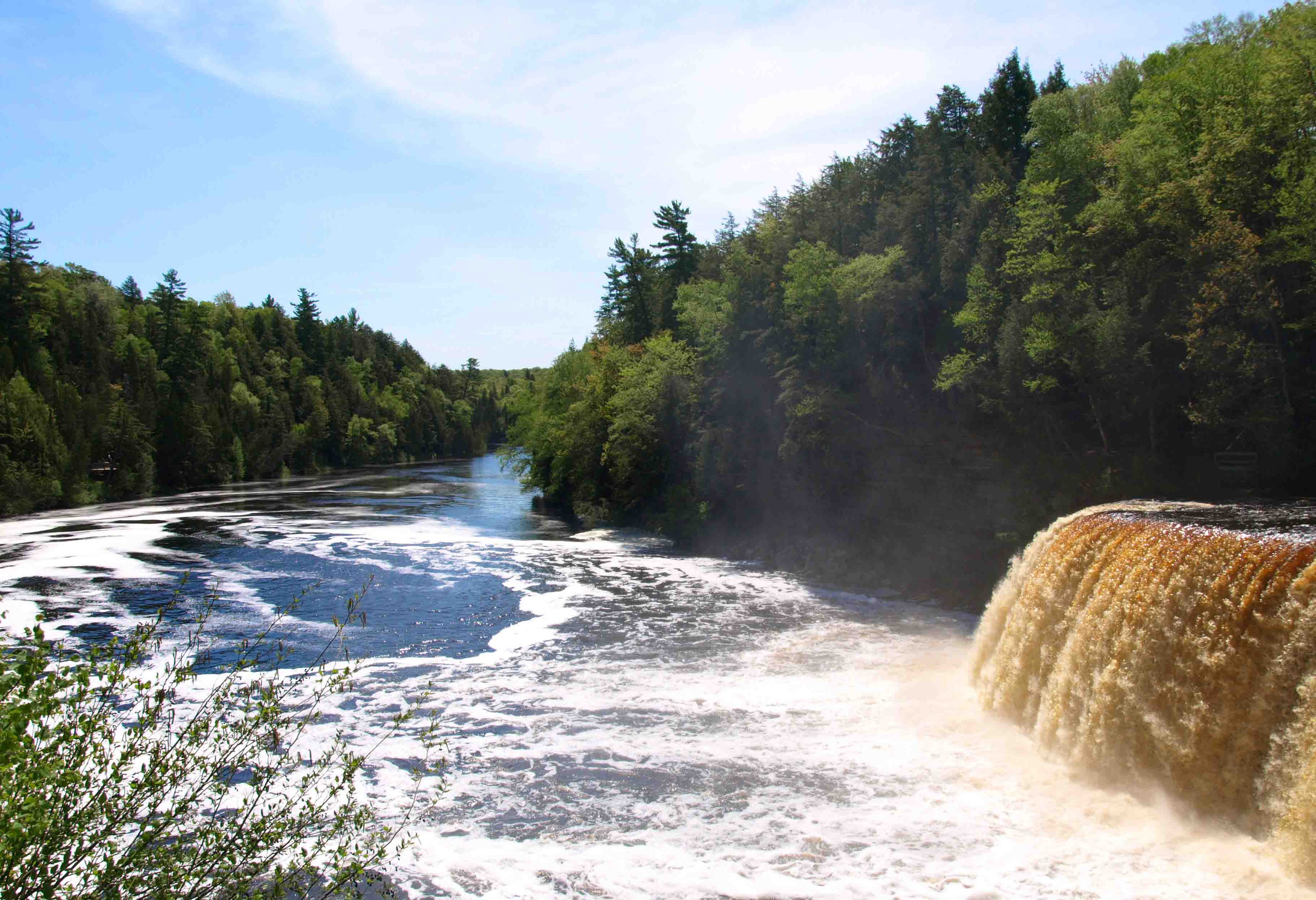 Visit Tahquamenon Falls
