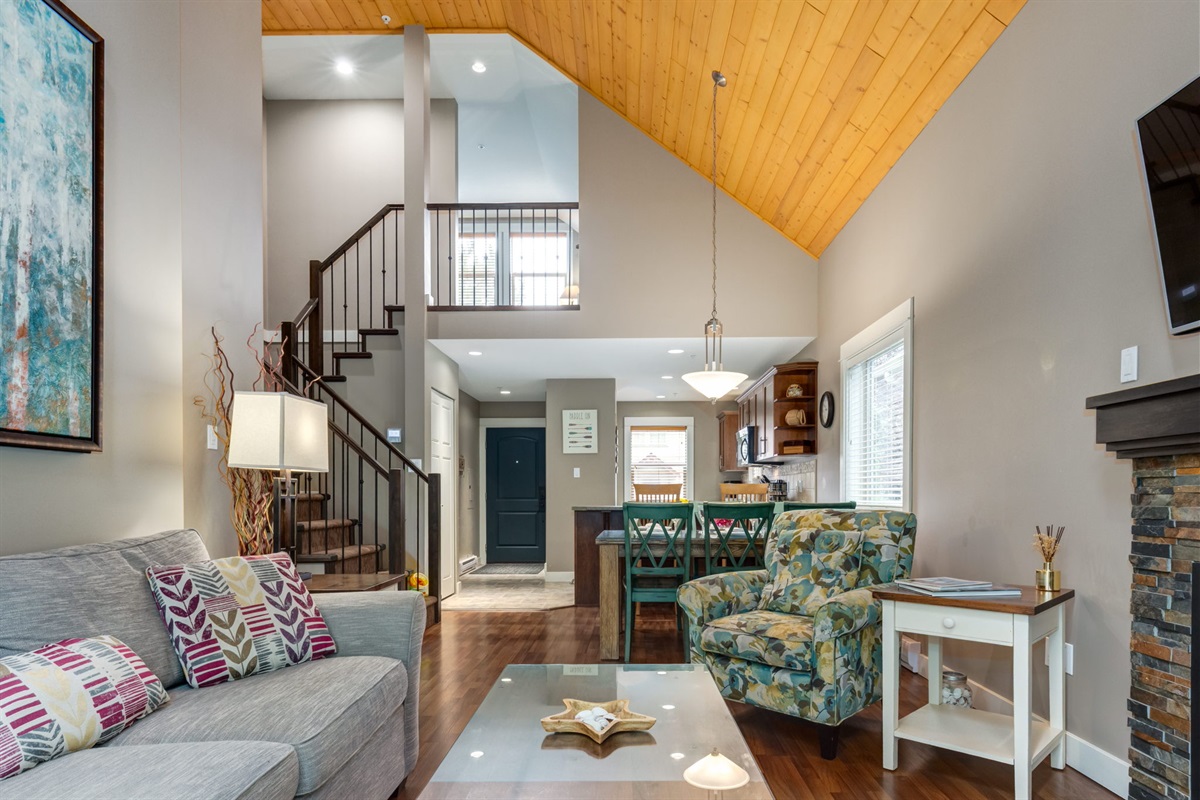 An open concept -light, comfort and connection