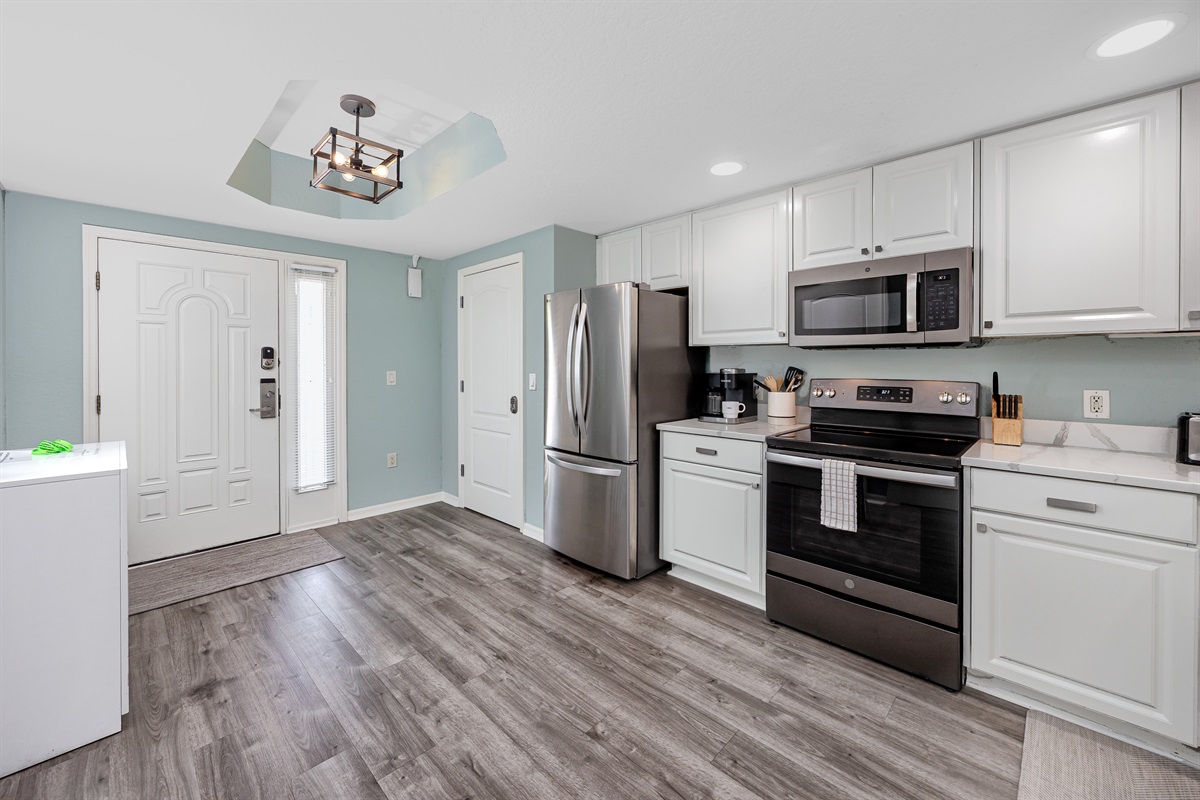 Bright open layout
