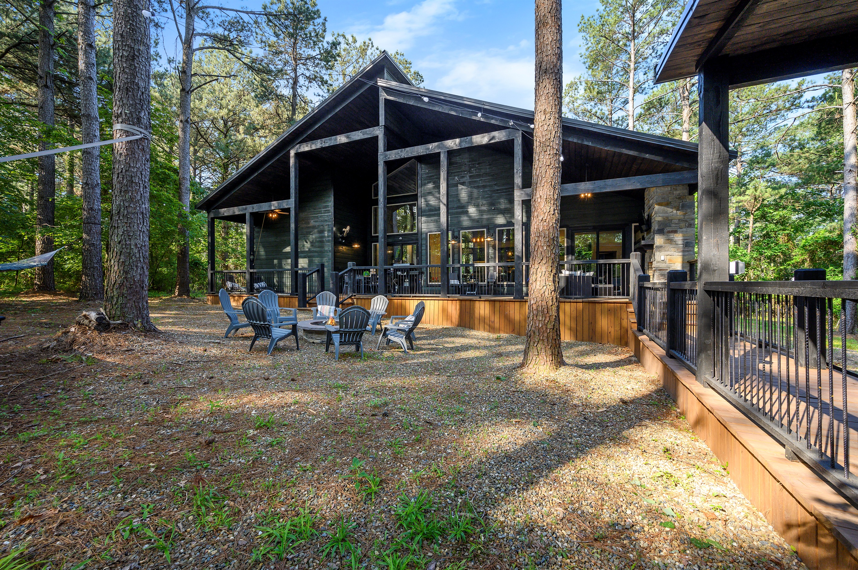 Spacious outdoor deck perfect for relaxing 