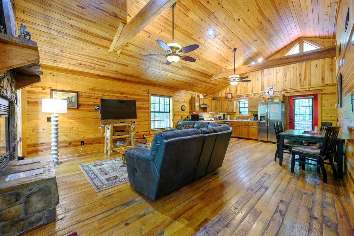 View from the front door