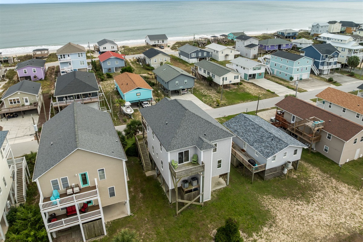 Aerial of sound-facing side