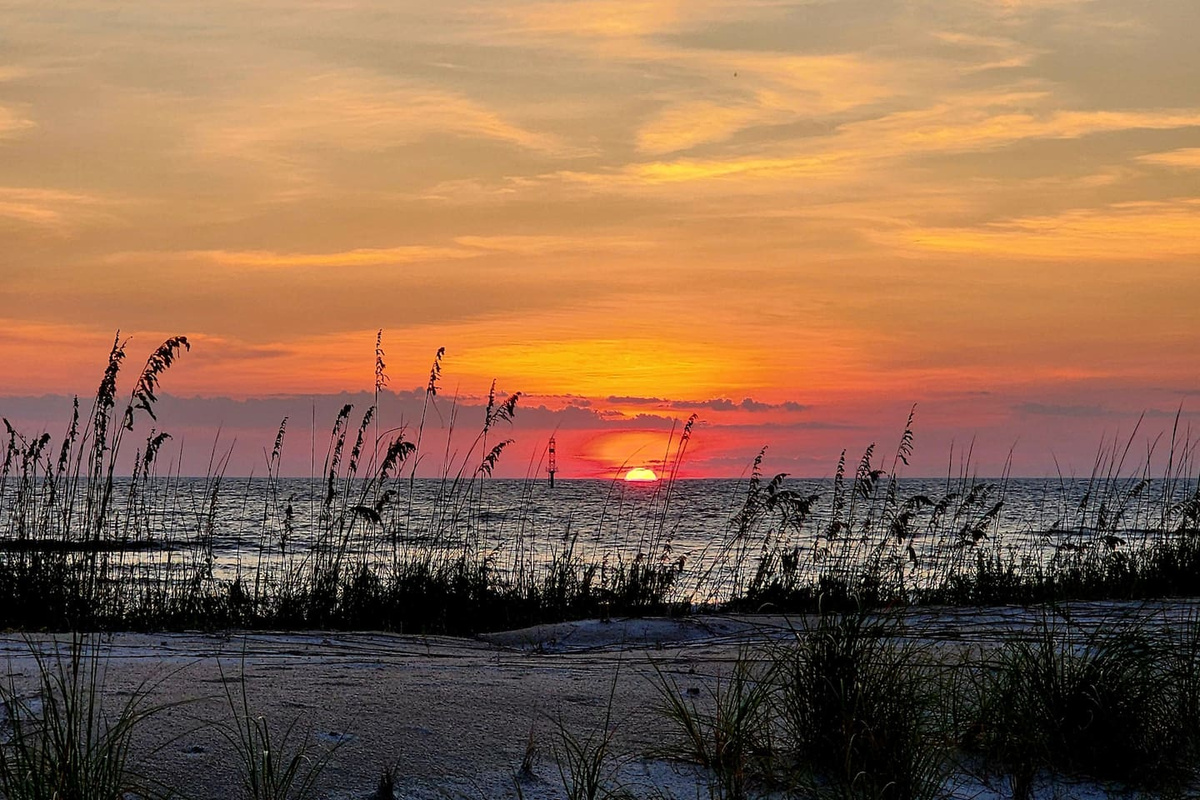 Easy sunset chasing at Salty Dog Retreat