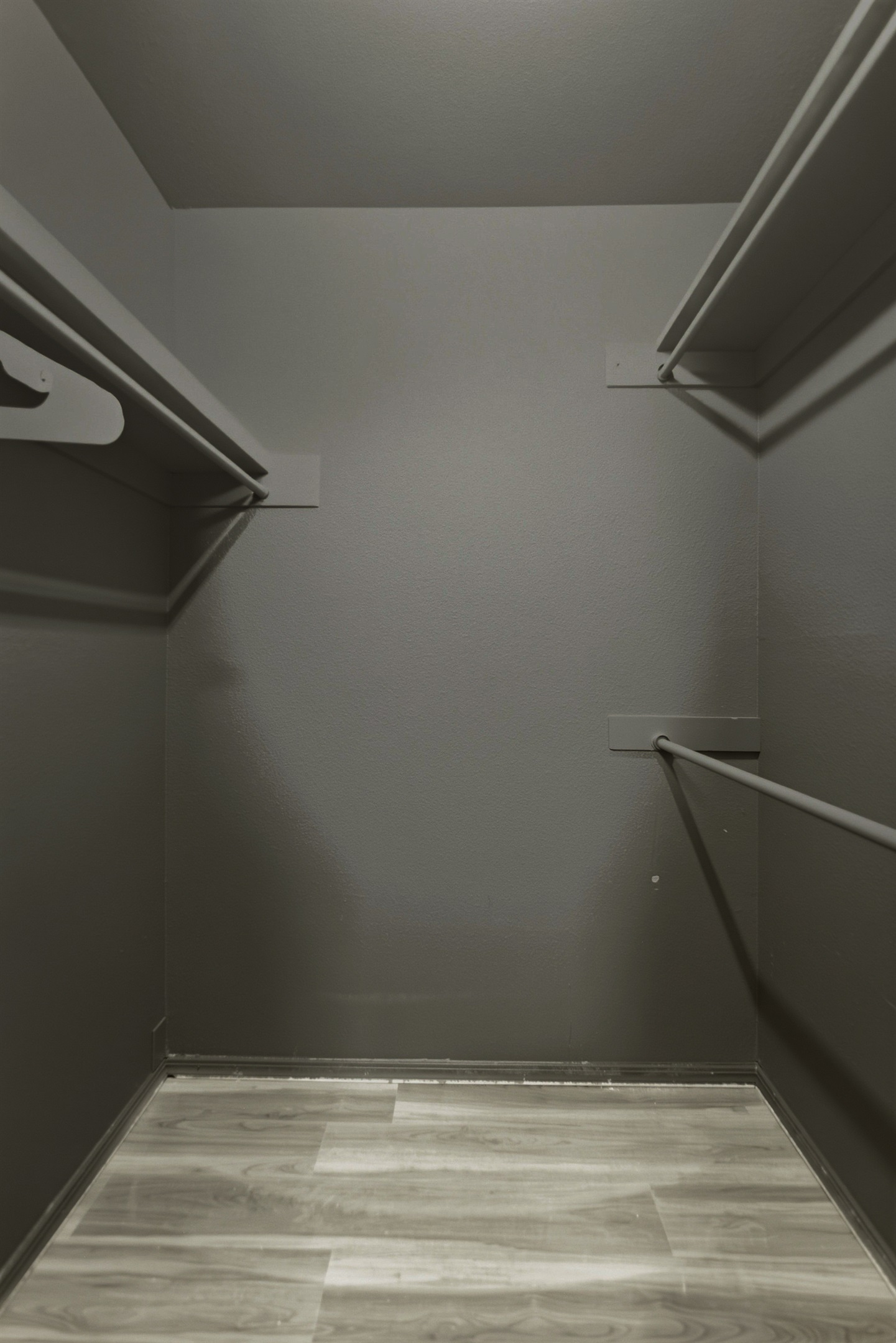 Spacious master closet