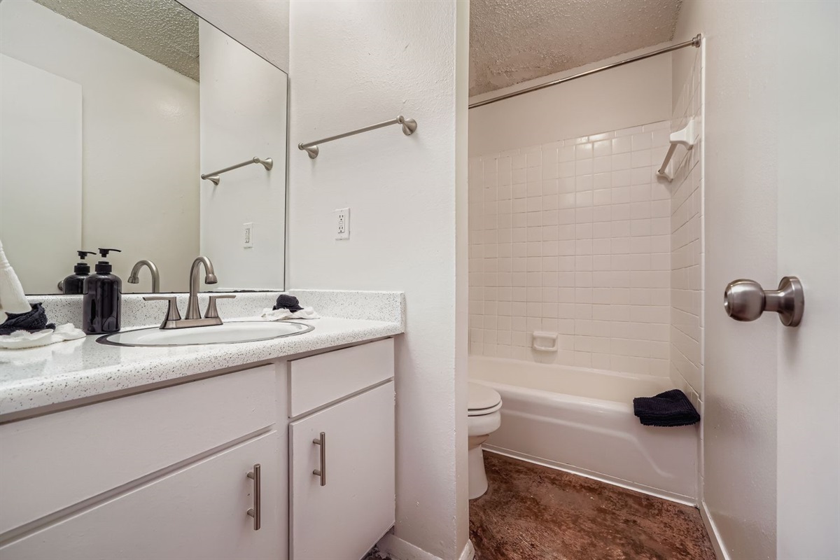 Comfortable bathroom