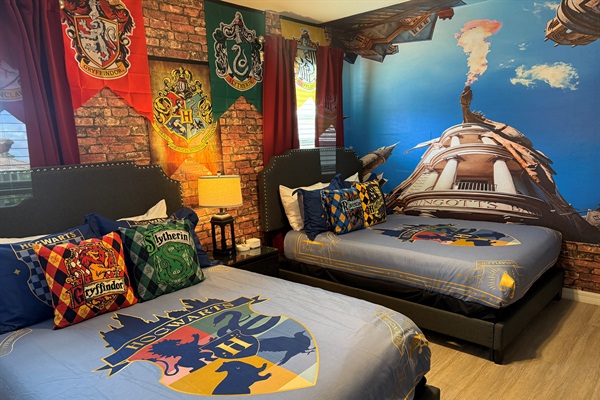 Suite 3- 2nd Floor- Harry Potter Theme- Double Beds