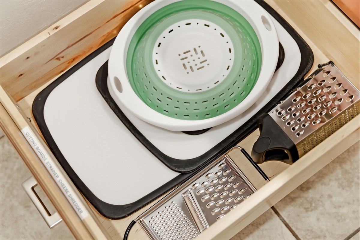 Cutting boards and more.